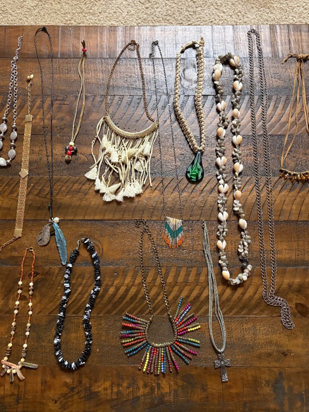 Necklaces Lot of 14 Assorted Styles & Color